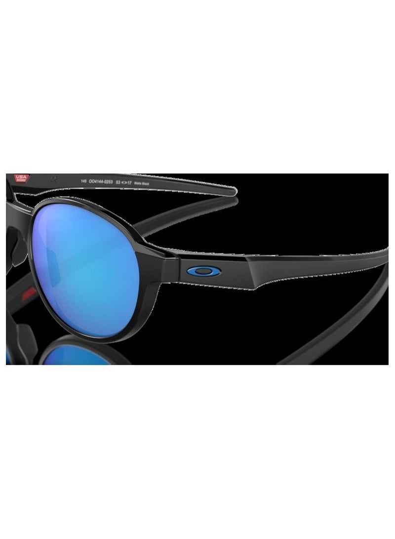 OAKLEY نظارة شمسية أوكلي كوين فليب للرجال 0OO414453 بريزم سافير - Image 4