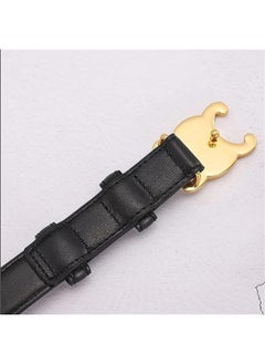 Genérico Women's Belt 0.9'' Width Retro Fashion Skinny Thin Waist Belt  - Image 2