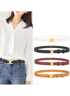 Genérico Women's Belt 0.9'' Width Retro Fashion Skinny Thin Waist Belt  - Image 3