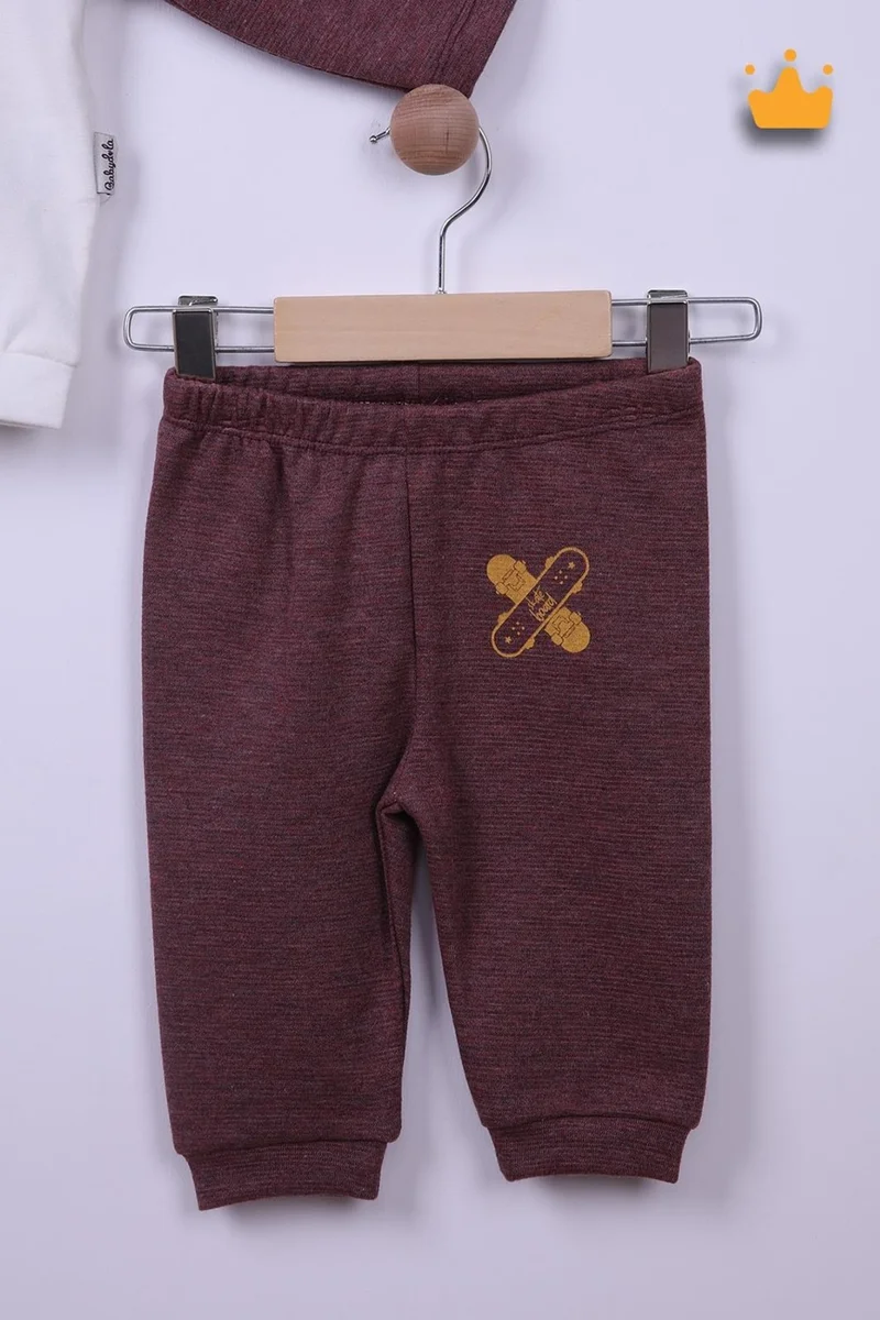 Pino Baby Babyhola 6-24 Months Skateboarding Baby Boy Tracksuit 12044