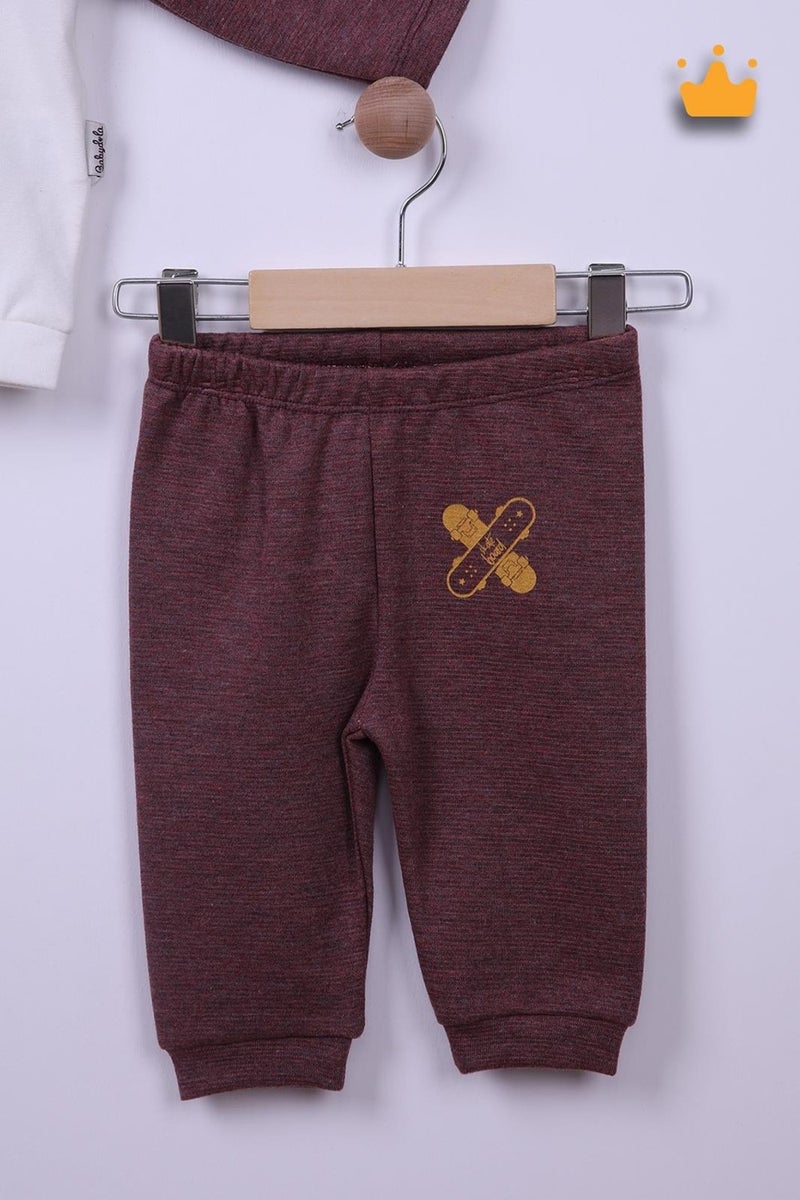 Pino Baby Babyhola 6-24 Months Skateboarding Baby Boy Tracksuit 12044  - Image 4