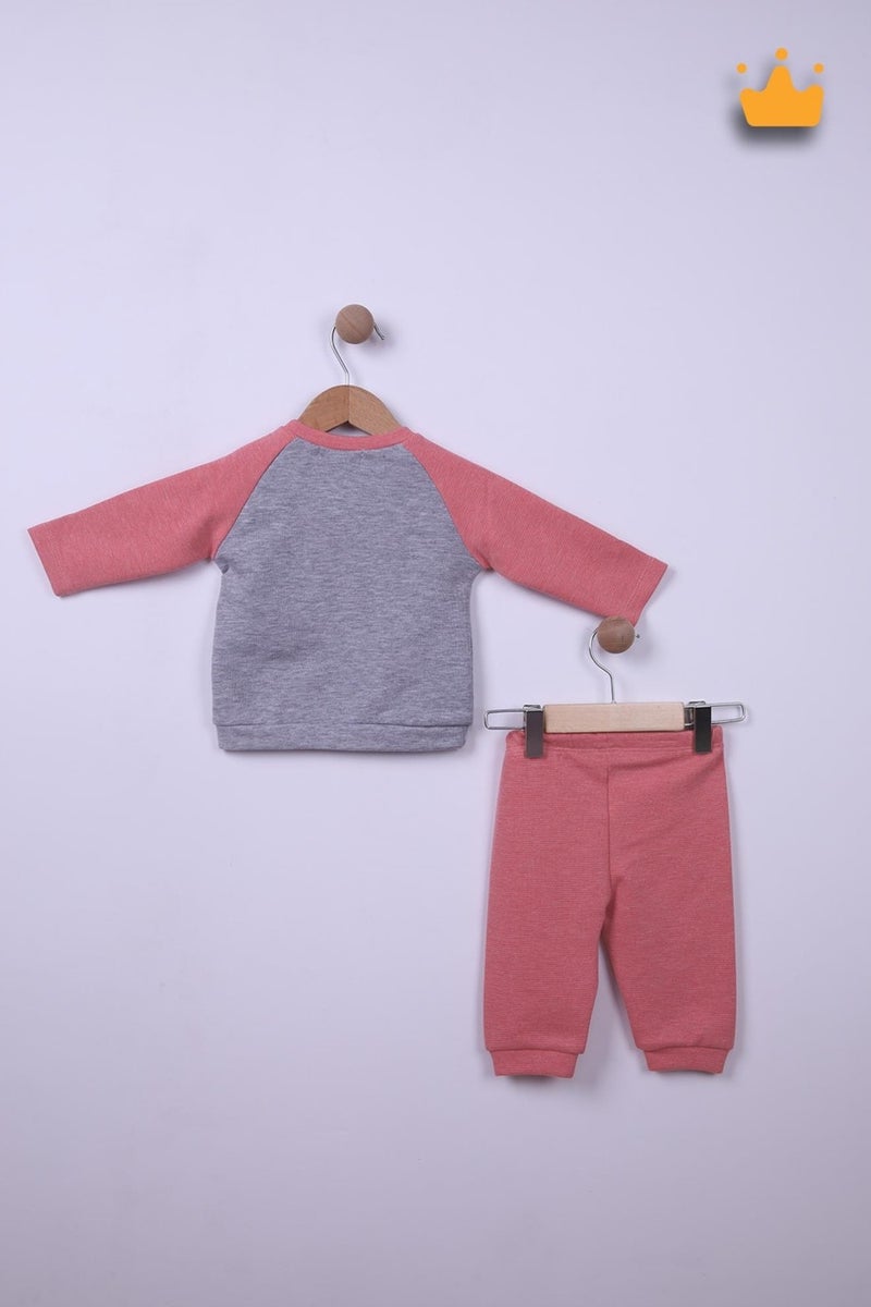 Pino Baby Babyhola 6-24 Months Skateboarding Baby Boy Tracksuit 12044  - Image 1