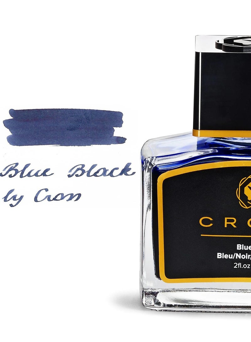 Cross 1-Piece Fountain Pen Ink Bottle 62.5ml Content Blue-Black - Image 2