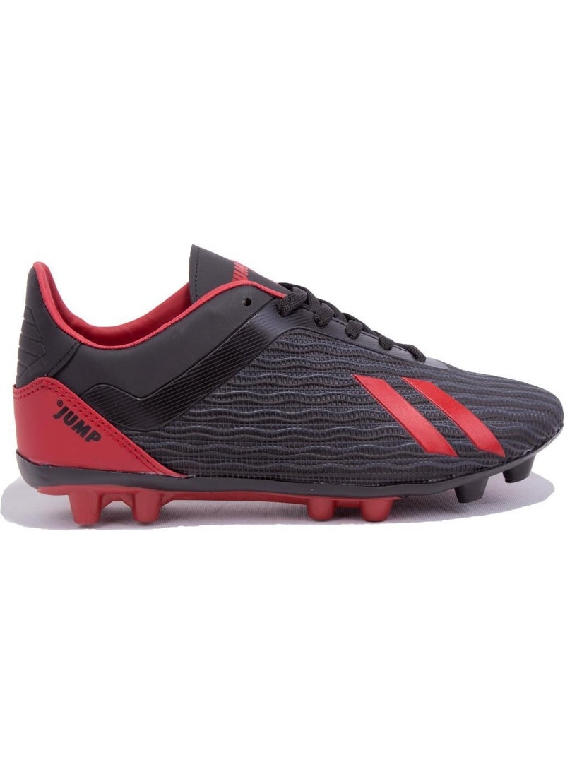 Jump 25850 Black Red Cleat Men's Football Shoes  - Image 1