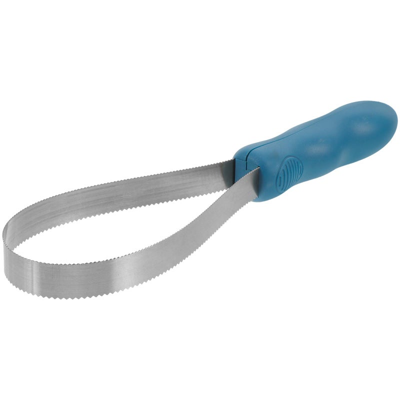 Stainless Steel Shedding Brush Grooming Tool Serrated Hair Removal Scraper for Horses Cows - Image 2