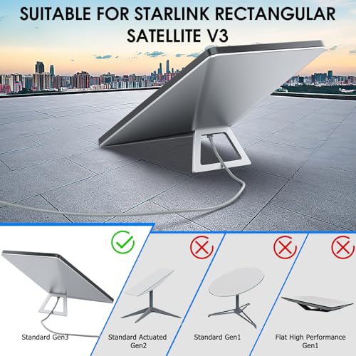 AOPOCKAN TECH Starlink Gen 3 Cable 200 ft, Starlink Standard Generation 3, Starlink Satellite V3 Waterproof Replacement Extension Cable - Image 5