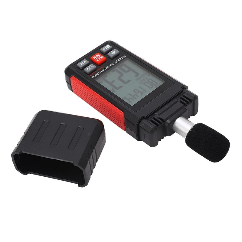 مقياس مستوى الصوت الرقمي Aqxreight 3 في 1 متعدد الوظائف بشاشة LCD كبيرة ذات إضاءة خلفية - Image 4