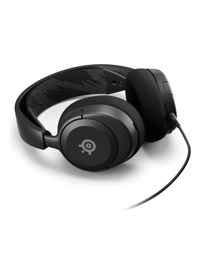 steelseries Steel Series Arctis Nova 1 Multi-System Gaming Headset, Hi-Fi Drivers, 360° Spatial Audio, AirWeave Memory Foam Ear Cushions, Ultra Lightweight, PC, PS5, PS4, Xbox, Black | 61606 - Image 5