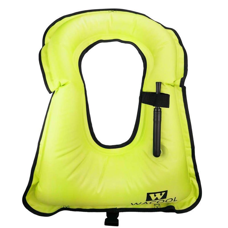 WACOOL Inflatable Snorkel Diving Swimming Scuba Vest Jacket for Adult Youth Kids (Kids, Sky Blue) - Image 3