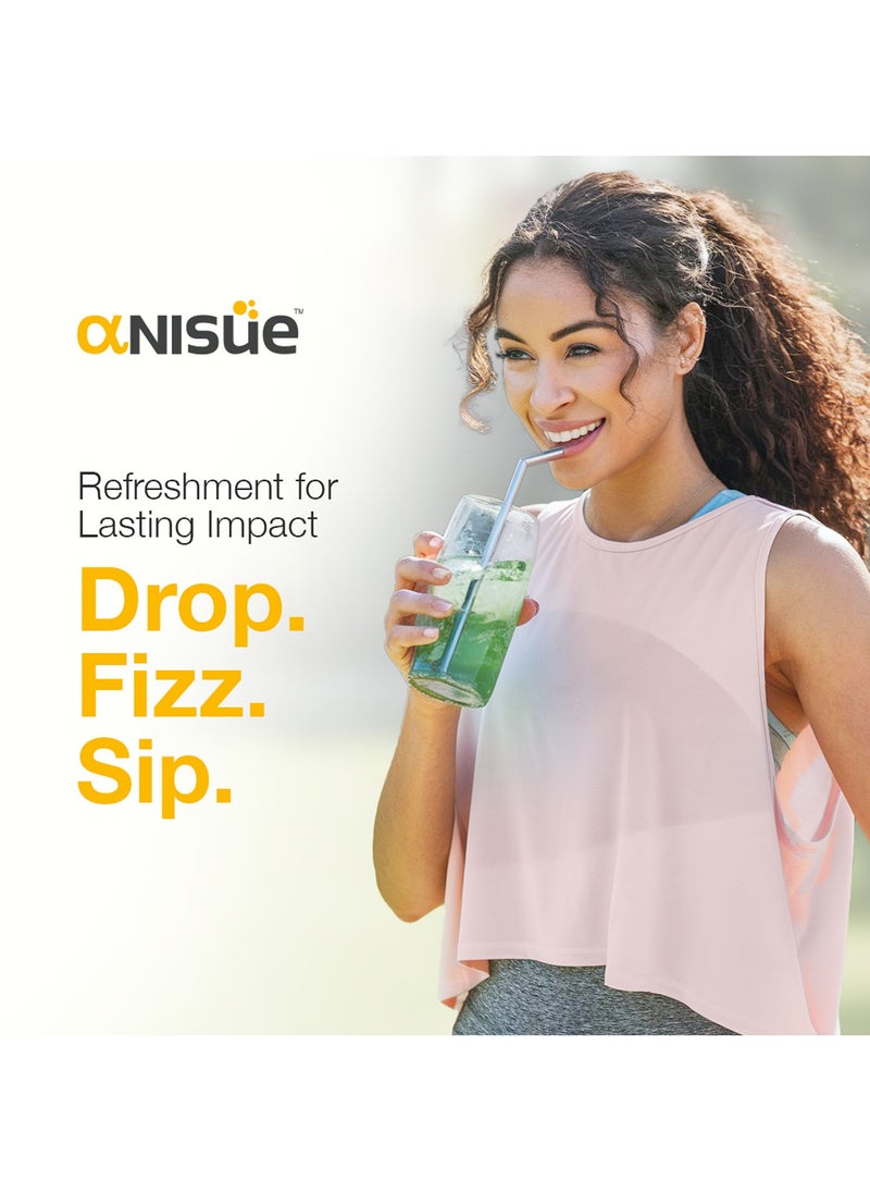 Anisue - Creatine Tablets | Lemonade | Supports Muscle Power, Endurance, & Athletic Performance | Effervescent Tablets Pack of 1 - 20 Tablets - Image 1