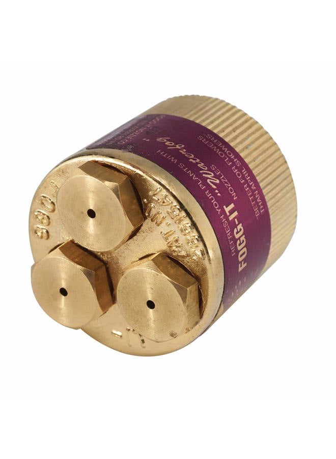 Dramm 60-12344 12344 1 GPM Fog-It Nozzle Fine Heavy Duty Brass - Image 1