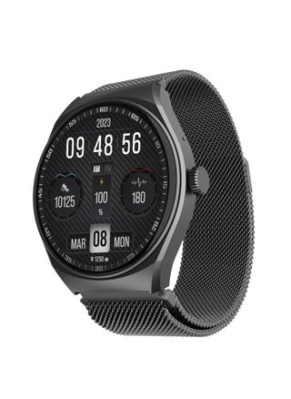 boAt Lunar Comet w/ 1.39" (3.5 cm) HD Display, Advanced Bluetooth Calling, Functional Crown, Multiple Sports Mode,100 Watch Faces, HR & SpO2 Monitoring,IP67, Smart Watch for Men & Women(Metal Grey) - pzsku/Z5C48A024D291E36AE6A7Z/45/_/1724261698/df03a415-76da-4fa0-8bd2-ca4c7f244496