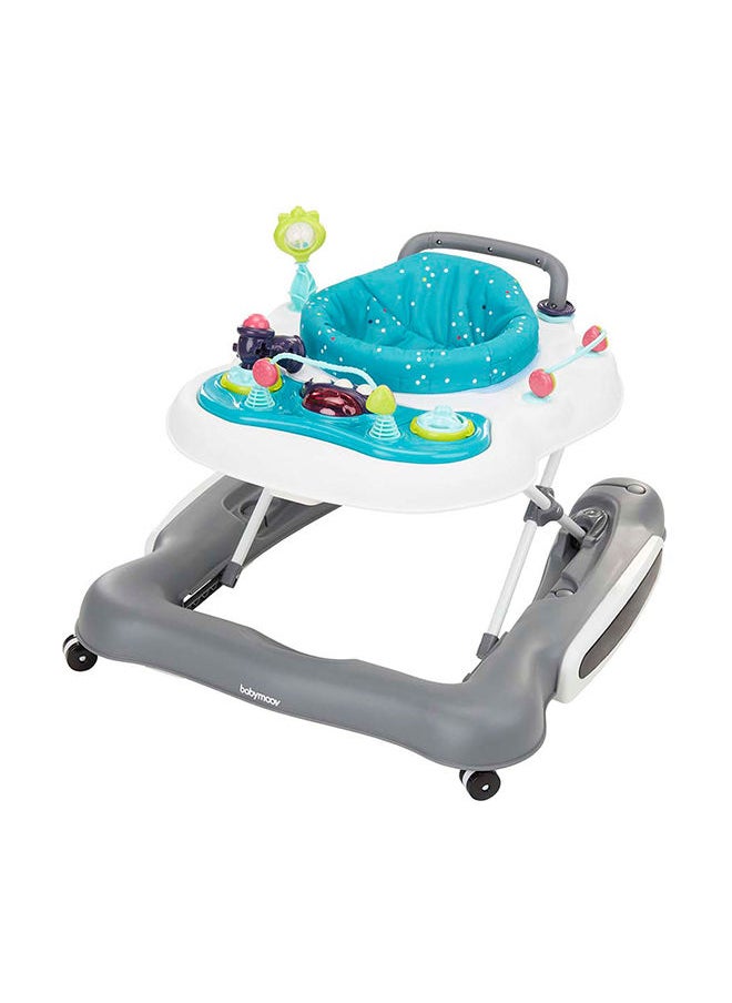 babymoov - 5In1 Baby Walker, Push Toy, Swing 360° Seat And Play Area, Non-Slip Grips, Padded Seats, 3 Level Height Adjustable, Includes Interactive Toys And Activities, Easy To Fold, Store And Transport - Image 1