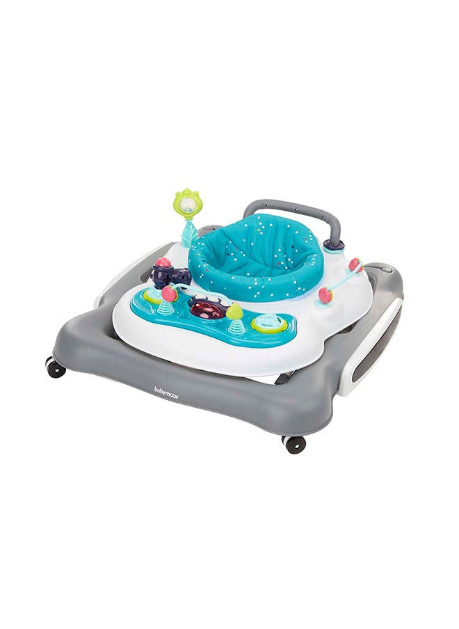 babymoov - 5In1 Baby Walker, Push Toy, Swing 360° Seat And Play Area, Non-Slip Grips, Padded Seats, 3 Level Height Adjustable, Includes Interactive Toys And Activities, Easy To Fold, Store And Transport - Image 1