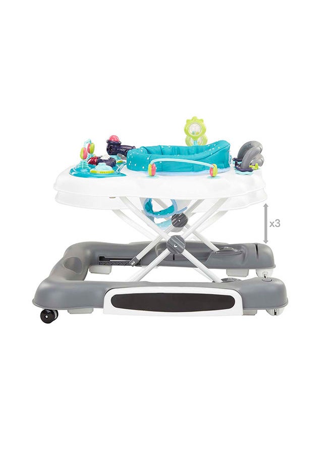 babymoov - 5In1 Baby Walker, Push Toy, Swing 360° Seat And Play Area, Non-Slip Grips, Padded Seats, 3 Level Height Adjustable, Includes Interactive Toys And Activities, Easy To Fold, Store And Transport - Image 1