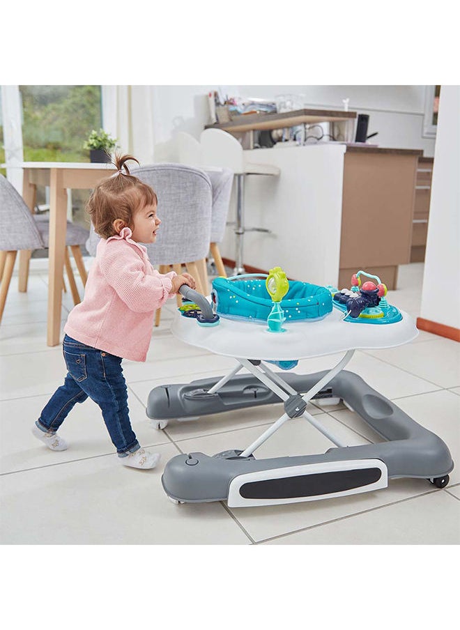 babymoov - 5In1 Baby Walker, Push Toy, Swing 360° Seat And Play Area, Non-Slip Grips, Padded Seats, 3 Level Height Adjustable, Includes Interactive Toys And Activities, Easy To Fold, Store And Transport - Image 1