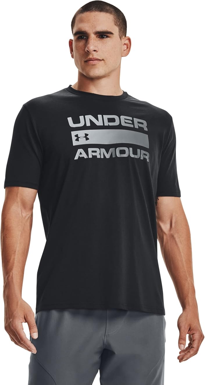 Under Armour Mens UA Team Issue Wordmark Short-sleeve T-shirt T Shirt for Men with Graphic Design, Loose-Fit Sport and Fitness Clothing (pack of 1)