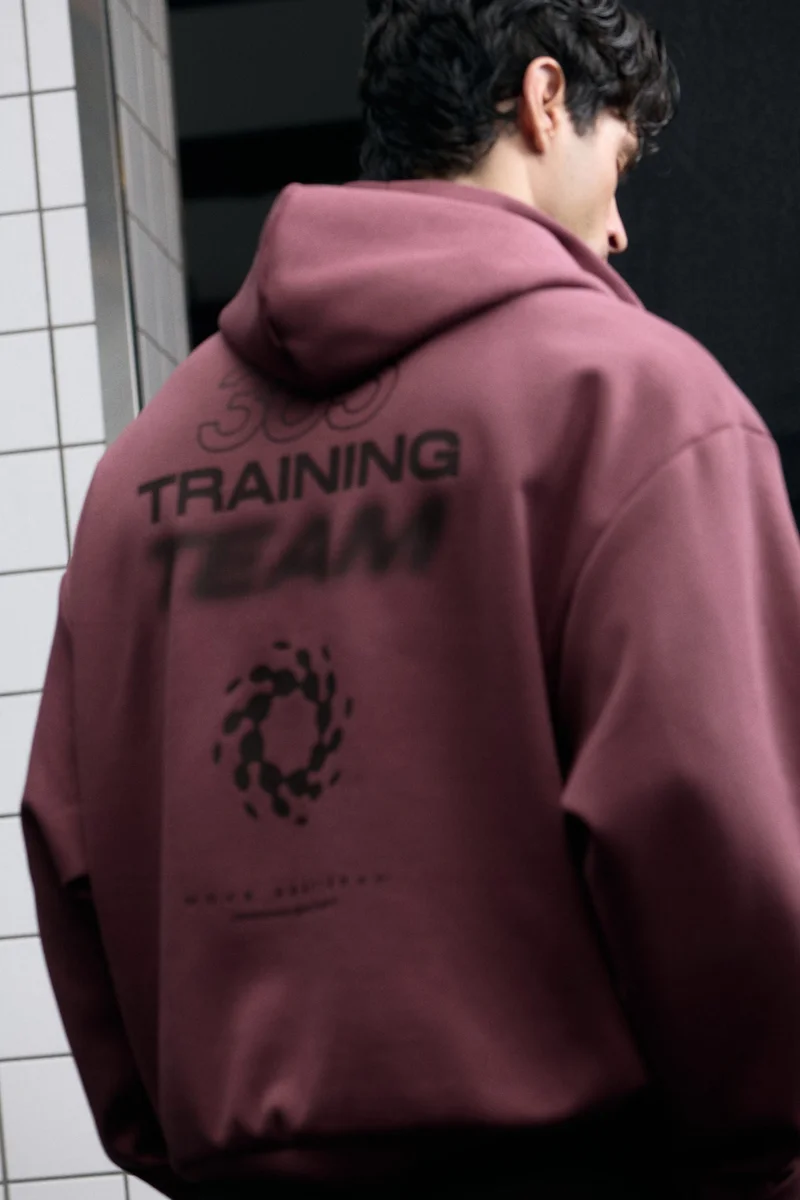 H&M Oversized Fit Sport hoodie with DryMove™