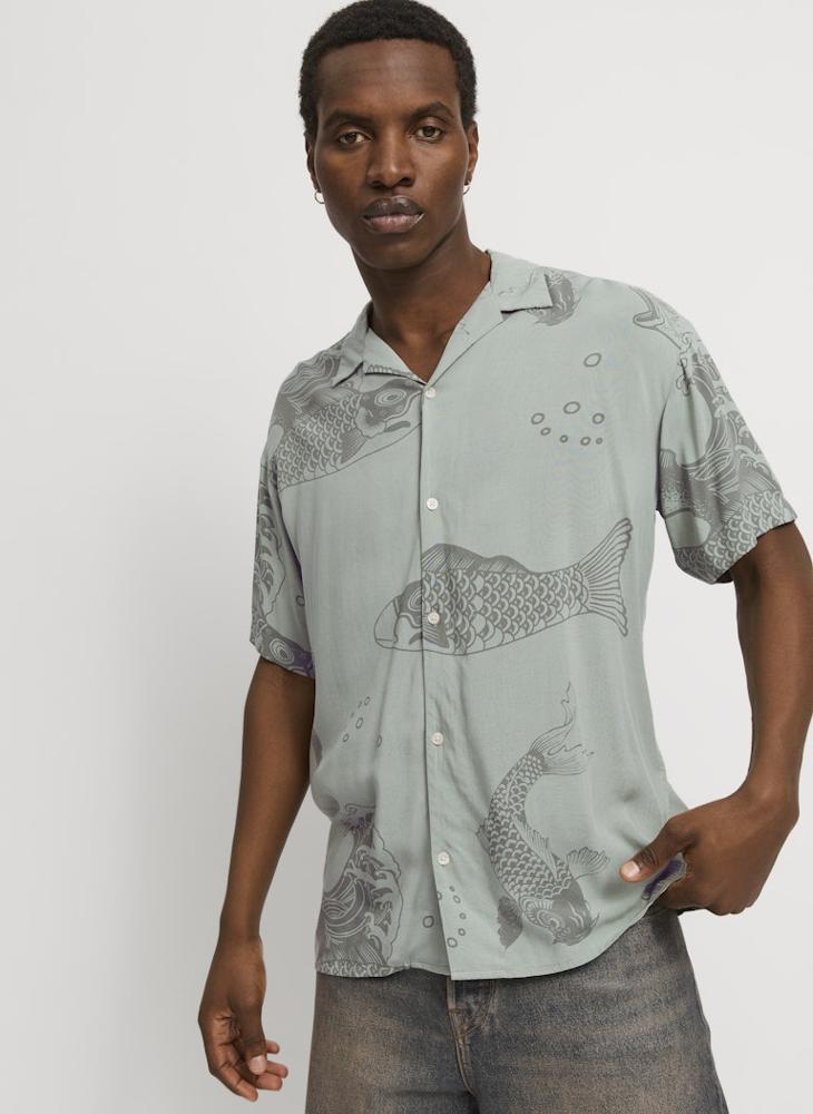 JACK & JONES Jjjeff Printed Regular Fit Shirt  - Image 3