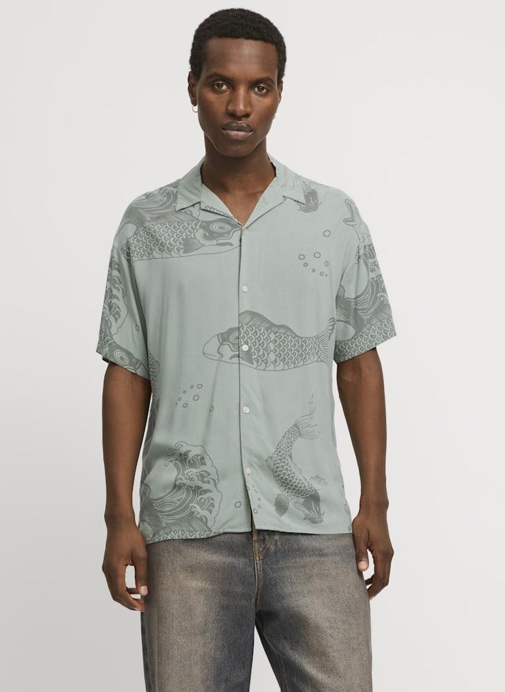 JACK & JONES Jjjeff Printed Regular Fit Shirt  - Image 1