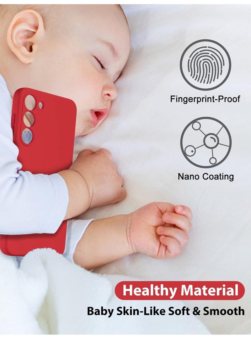 BORTONY Samsung Galaxy A55 Case Cover Flexible Soft Silicone Slim Fit Case for Galaxy A55 Anti Scratch with Inside Microfiber Lining Shockproof Protective Phone Case for Galaxy A55 Case 6.6 inch - Image 4