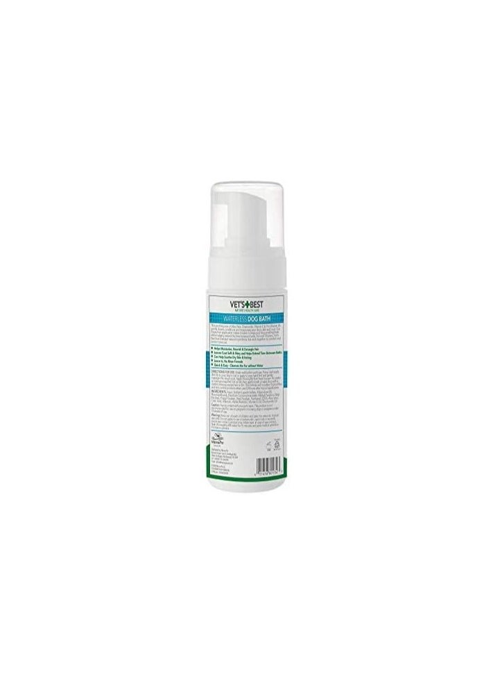 Vet's Best Waterless Dog Bath No Rinse Dry Shampoo for Dogs Natural Formula Refreshes Coat and Controls Odour Between Baths 150ml  - Image 2