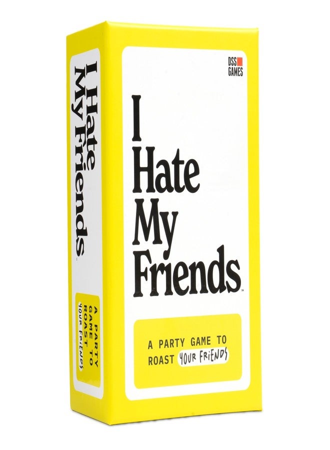 DSS Games I Hate My Friends [Hilarious Roast Party Game for Adults | Funny Friend Card Game for Game Night, Bachelorette Parties, College Parties & Girls Trips | Ages 17+ | 3+ Players] - Image 1