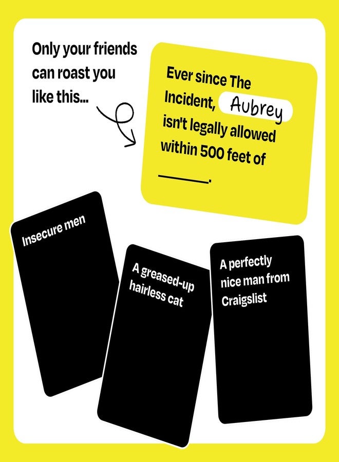 DSS Games I Hate My Friends [Hilarious Roast Party Game for Adults | Funny Friend Card Game for Game Night, Bachelorette Parties, College Parties & Girls Trips | Ages 17+ | 3+ Players] - Image 2