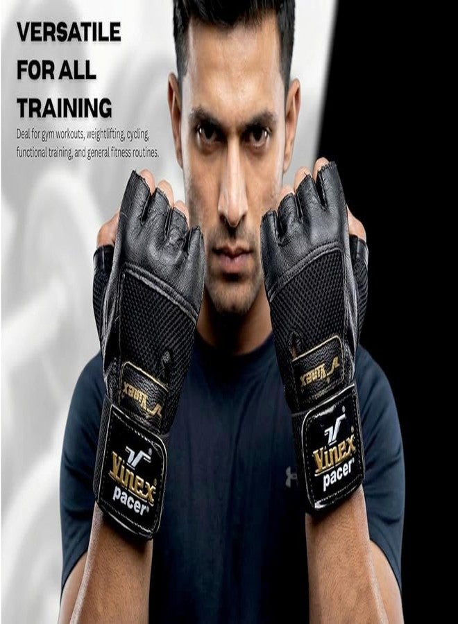 فينكس قفازات فينكس بيسر الرياضية | قفازات تدريب خفيفة الوزن وجيدة التهوية مع قبضة فائقة | مثالية للصالات الرياضية واللياقة البدنية ورفع الأثقال والتمارين الرياضية (زوج واحد) - Image 4