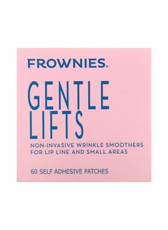 Frownies Gentle Lifts Wrinkle Smoothers for Lip Line and Small Areas, 60 Self Adhesive Patches  - Image 1