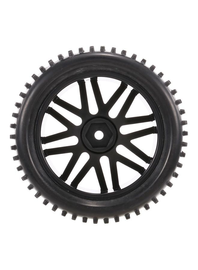 NIBEMINENT 4-Piece 1/10 Nail Point Tread Pattern RC Off-Road Tyres Set - Image 2