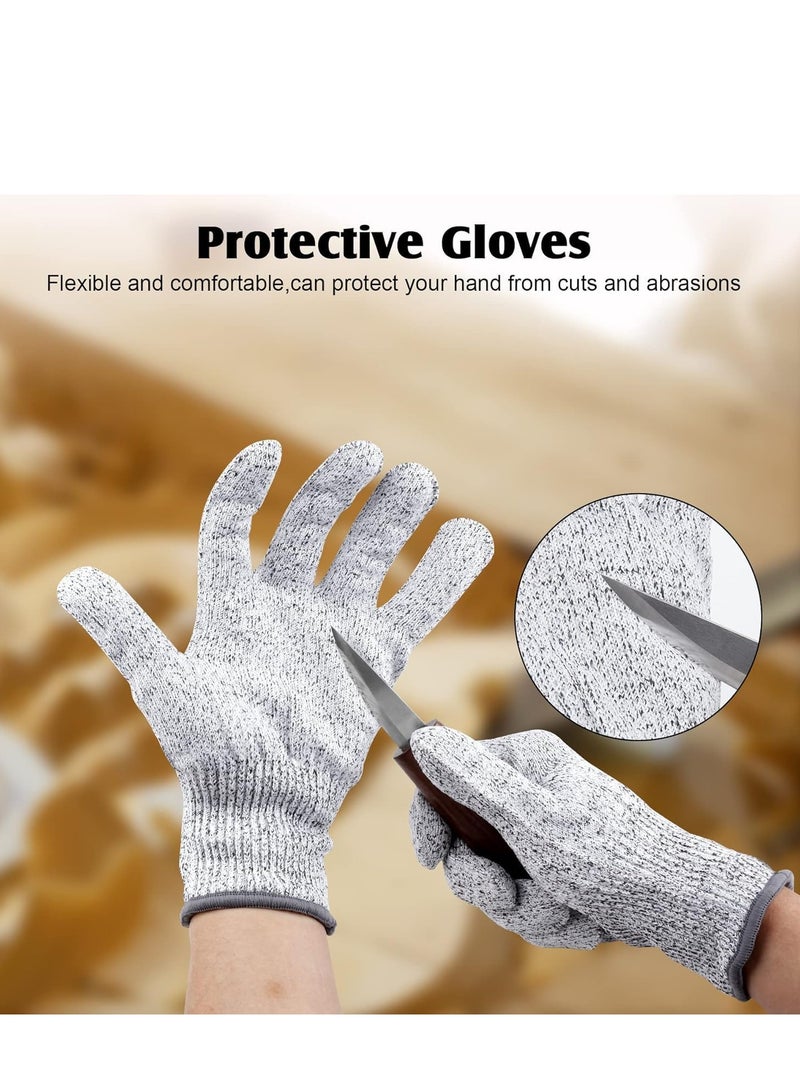 SYOSI 26-in-1 Wood Carving Kit with Detail Knife, Whittling Chisel Gloves, Knife Sharpener for Spoon, Bowl, Kuksa Cup (Carving Kits) - Image 4