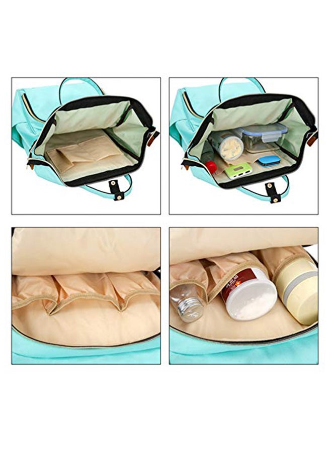 حقيبة حفاضات أطفال أنيقة متعددة الوظائف مقاومة للماء بسعة كبيرة ومتينة أثناء السفر - Image 2