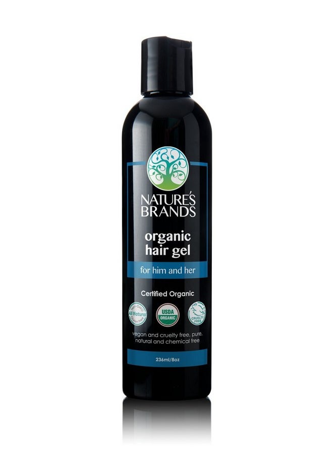 نيتشرز براندز - جل شعر عضوي سعة 8 أونصة من إنتاج شركة Herbal Choice Mari - Image 1