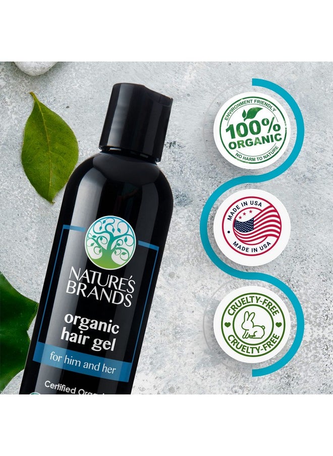 نيتشرز براندز - جل شعر عضوي سعة 8 أونصة من إنتاج شركة Herbal Choice Mari - Image 1