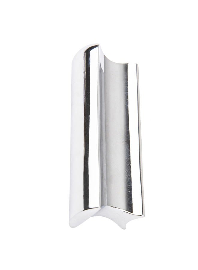 Yootones 1Pcs Stainless Steel Guitar Slide Tone Bar Compatible with Dobro, Lap Steel Guitar, Hawaiian Guitar, Electric Guitar Accessories(Silver) - Image 3