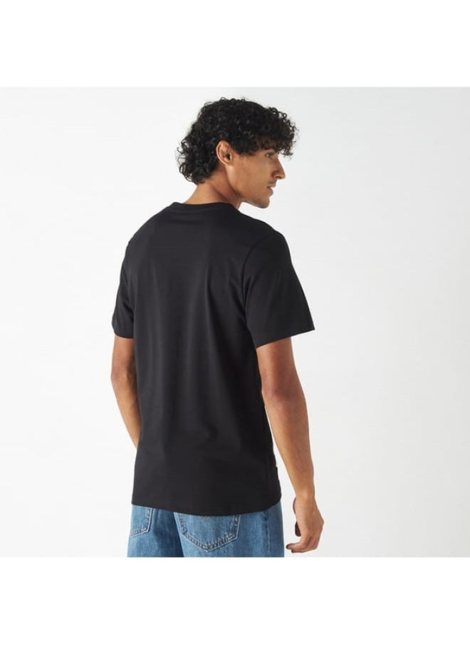 SP Characters New York Jets Print Crew Neck T-shirt with Short Sleeves  - Image 4