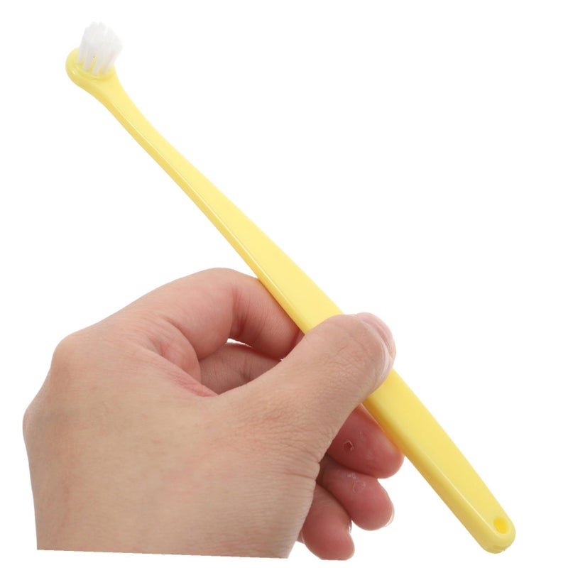 Soft Round Head Pet Toothbrush For Dogs And Cats Gentle Gum Protection And Deep Cleaning - Image 3