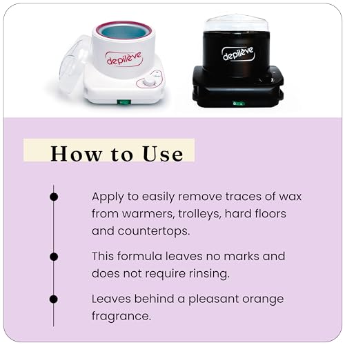 Depileve Easy Clean Citric Wax Cleaner for Warmers and Equipment, 35 Ounce - Image 4