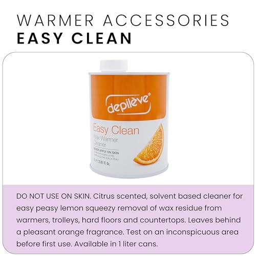 Depileve Easy Clean Citric Wax Cleaner for Warmers and Equipment, 35 Ounce - Image 2