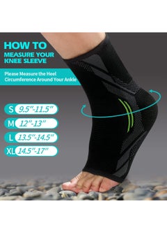 Ankle Brace Compression, 1 Pair Ankle Sleeve for Sprained Ankle, Injury Recovery, Joint Pain, Achilles Tendonitis Support, Plantar Fasciitis Sock Reduce Swelling (S) - pzsku/Z5C4992FDE22894075553Z/45/_/1698650170/22b38fc0-f0f9-4656-8f43-160735dff9c1