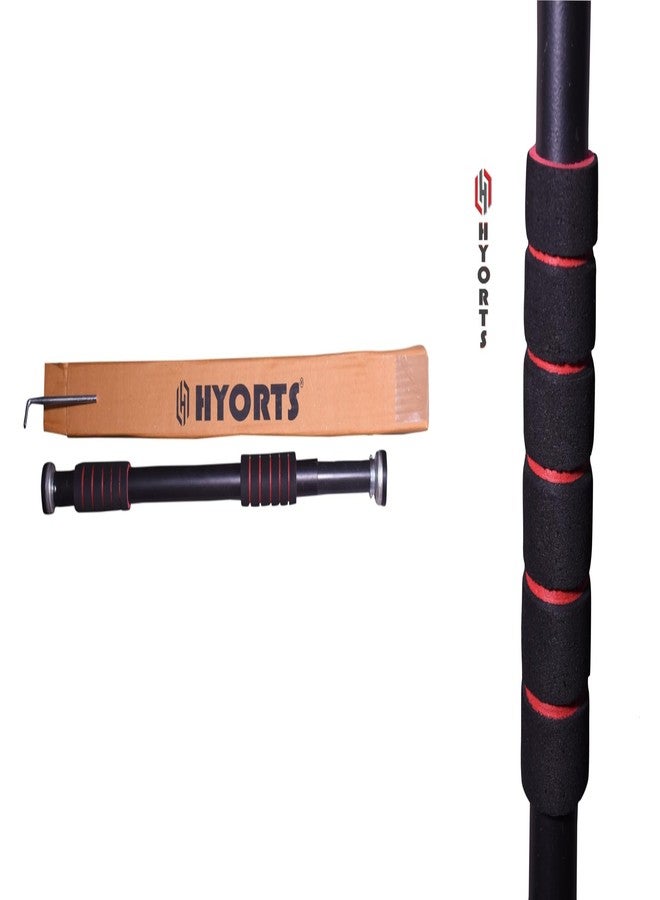 Hyorts Pull Up Bar for Doorway, Chin up Bar No Screw Installation Upper Body Workout Bar for Home Gym Exercise Fitness - Image 3