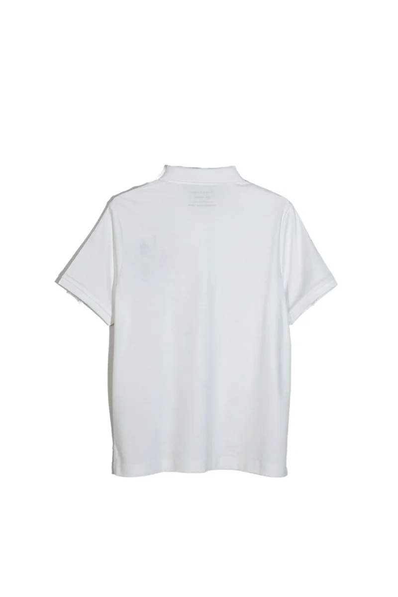 جيوردانو قميص بولو قطني أبيض نسائي