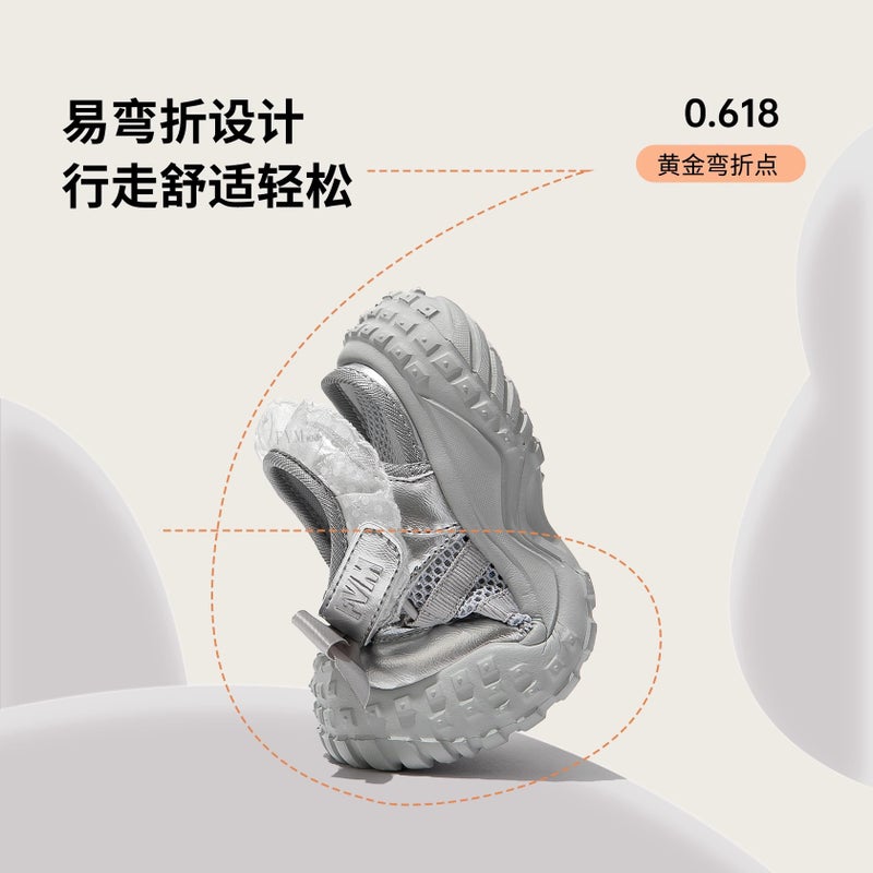 Girls' Shoes Children'S Princess Sports Sandals Summer Style Girls Breathable Thin Soft Sole Tracing Stream - Image 4