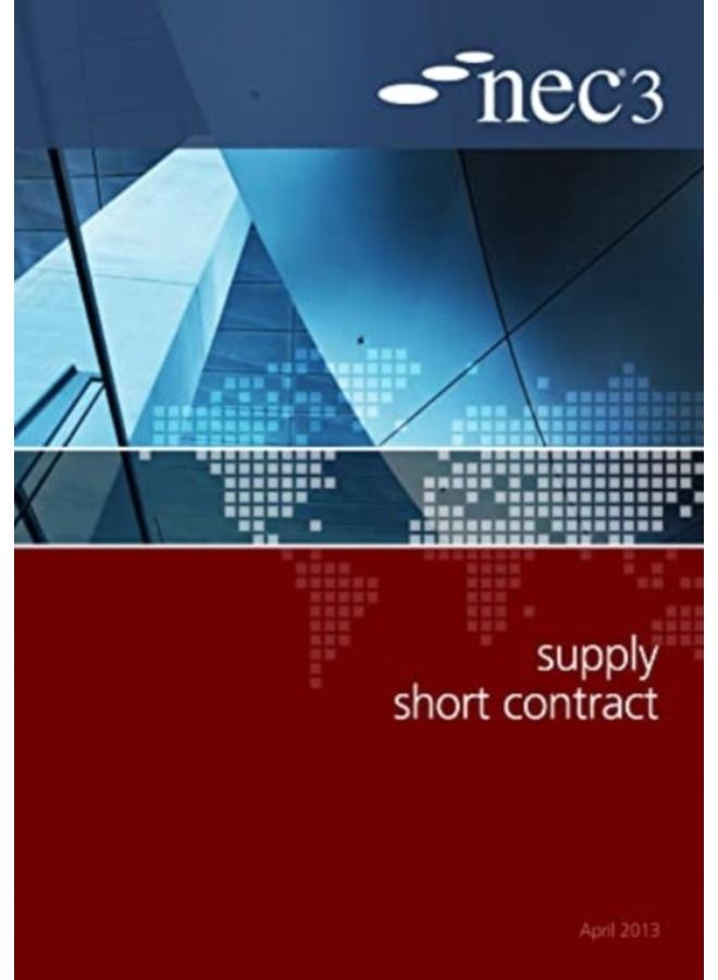 NEC3 Supply Short Contract (SSC) 