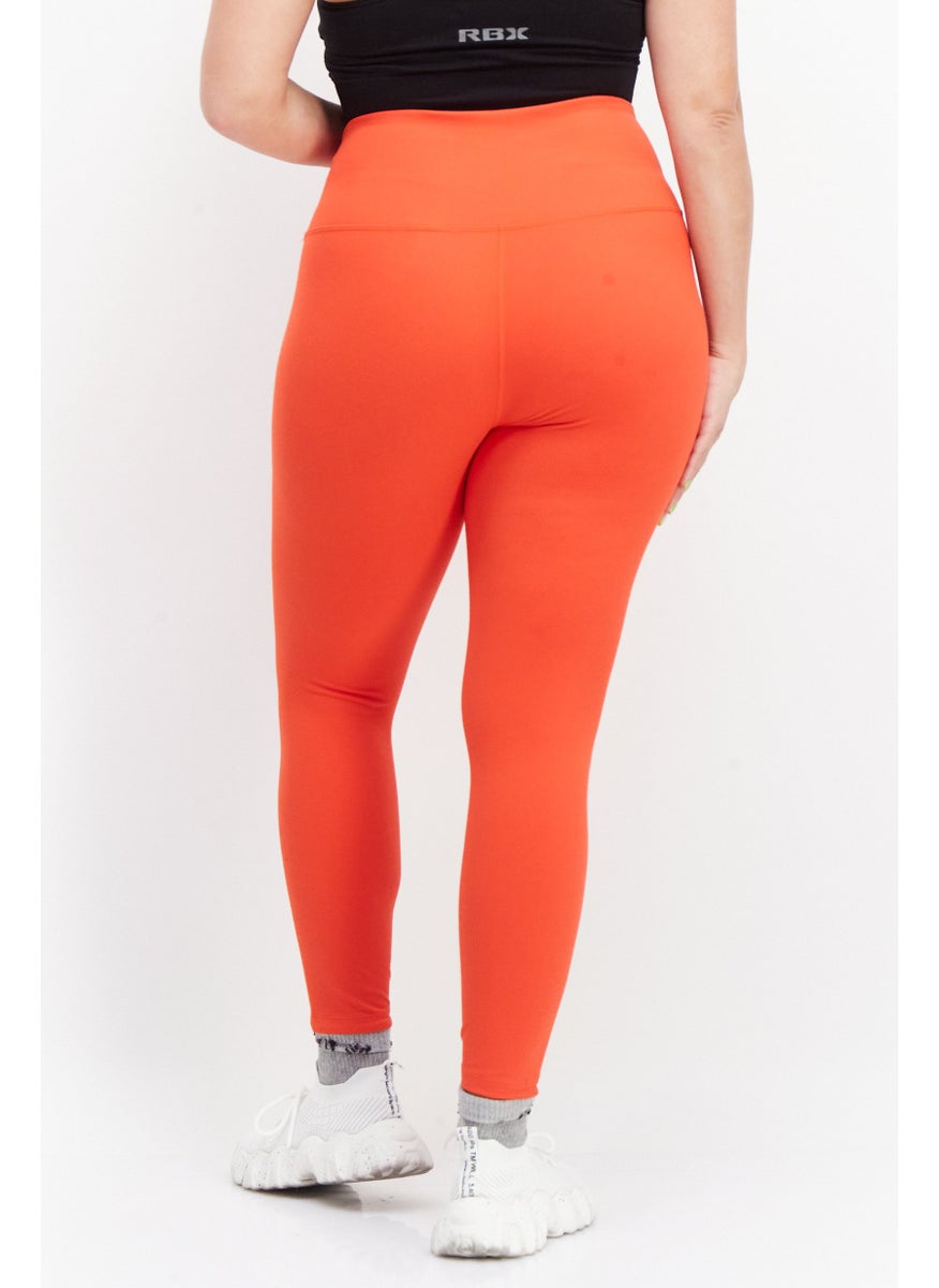 Eddie Bauer - Women Plain Pull On Leggings, Red - Image 1
