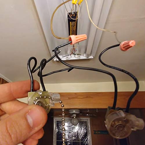 DAYONE Pull Chain Switch Zing Ear ZE-109 Ceiling Fan Switch Ceiling Fan Light Lamp Replacement 2 Pack Bronze - Image 5