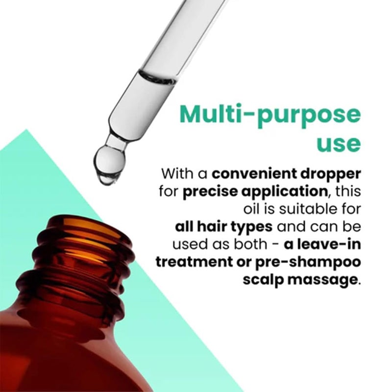 THRIVECO Anveya Rosemary Mint Hair Oil | Hair Oils for Hair Growth & Dandruff Control | Rosemary Oil for Hair Growth & Hair Care | Smoothens Dry Scalp, Reduces Hair Fall & Split Ends | for Men & Women | 50ml - Image 5