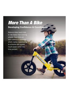 STRIDER Strider 12” Sport Bike - No Pedal Balance Bicycle for Kids 18 Months to 5 Years - Includes Safety Pad, Padded Seat, Mini Grips & Flat-Free Tires - Tool-Free Assembly & Adjustments  - Image 3