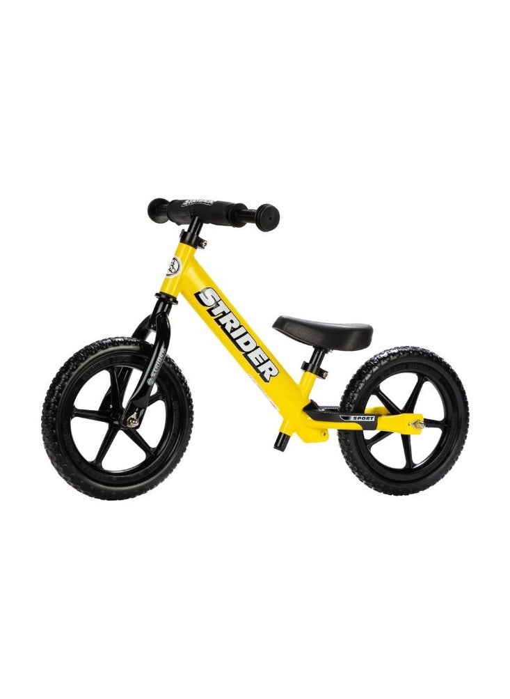 Strider 12” Sport Bike - No Pedal Balance Bicycle for Kids 18 Months to 5 Years - Includes Safety Pad, Padded Seat, Mini Grips & Flat-Free Tires - Tool-Free Assembly & Adjustments - pzsku/Z5C4A125A7E693EADF661Z/45/_/1726567992/59580e14-847a-4244-9e4e-98144ac5adc3